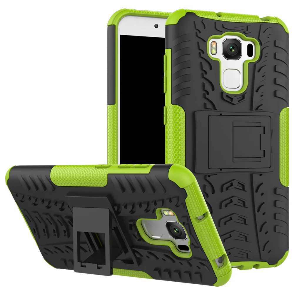 

Kickstand Case For ASUS Zenfone 3Max(5.5'')(5.2'') 3Laser5.5''Heavy Duty Cover Armor Guard Case for 3Deluxe5.7''/3(5.5'')(5.2'')