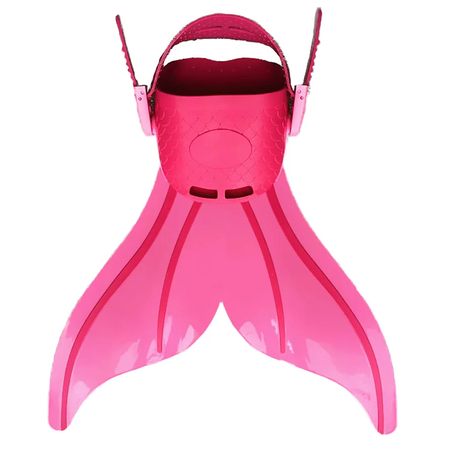 Mermaid Monofin Wave Fin Flippers Kids Free Swimming Fins Toy Tails