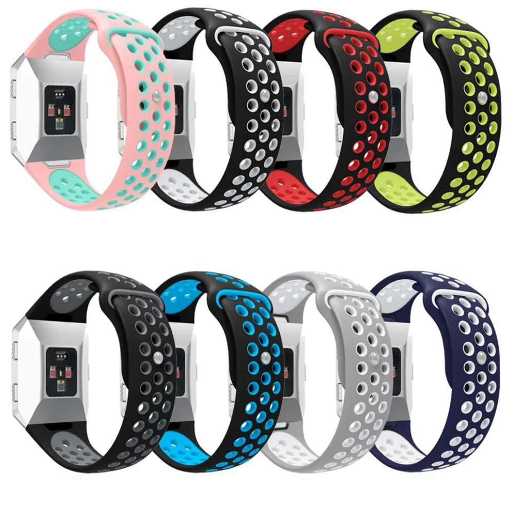 Спортивный силиконовый ремешок для Fitbit Ionic Watch TPU браслет быстрая замена наручных