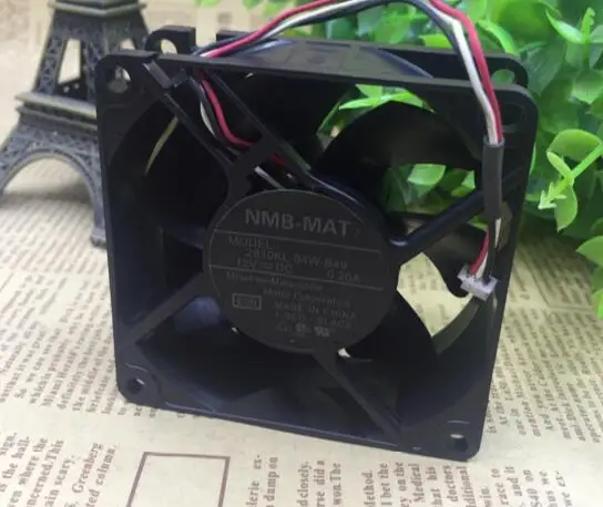 Original NMB 2810KL-04W-B49 E08 12V 0.20A 7cm 7025 3 wire projector fan