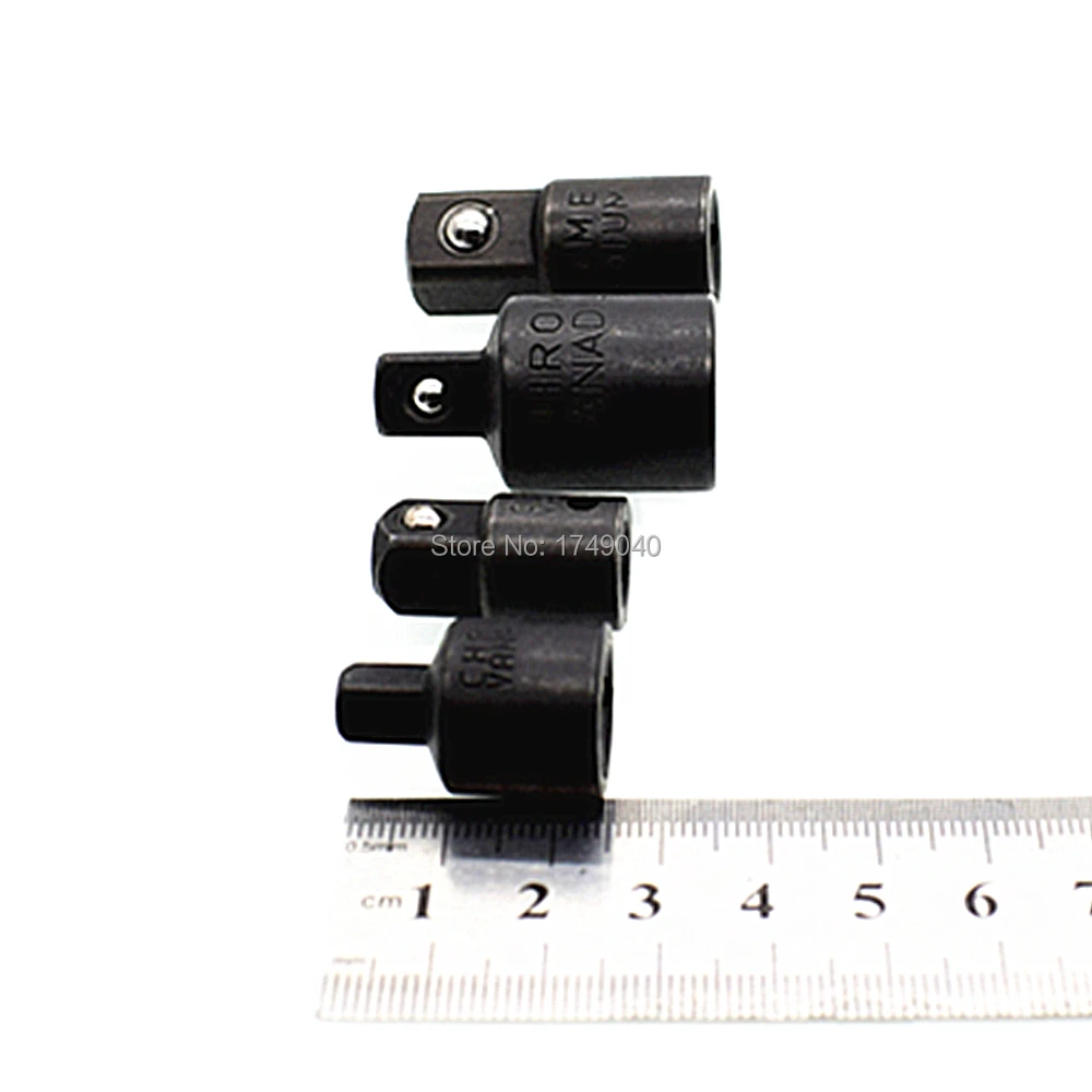 4 шт. ступенчатые адаптеры 1/2 "3/8" 1/4 " квадратные диски гайковерт адаптер