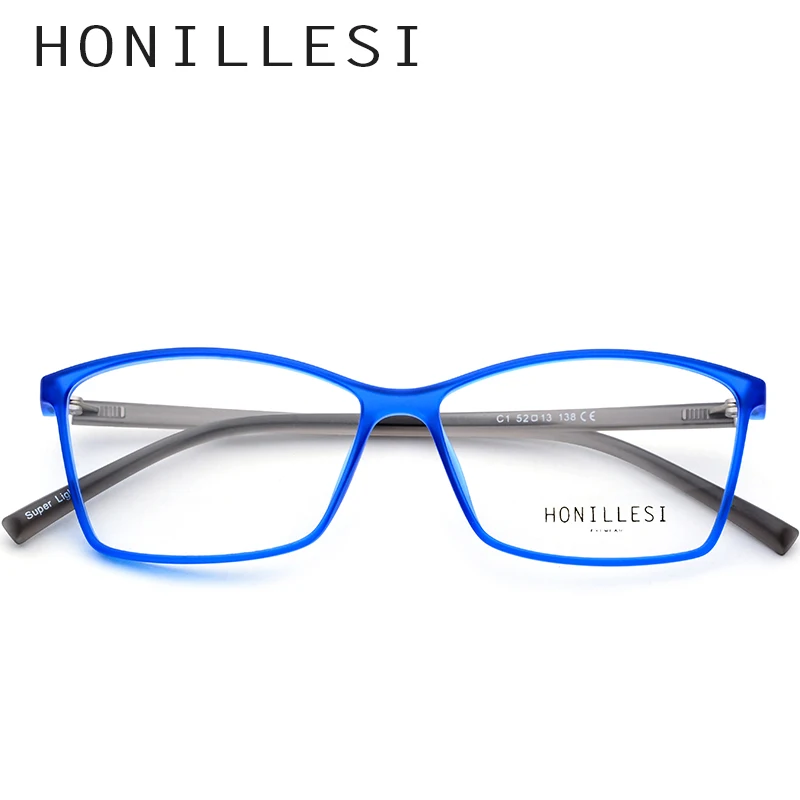 

TR90 Glasses Frame Men High Quality Square Prescription Eyeglasses Myopia Optical Frames Women Transparent Ultralight Eyewear