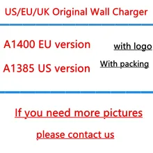 DHL 100 компл./лот, оригинальное качество A1400 ЕС США Plug USB AC мощность зарядное устройство стены адаптер для ip 5 6 6s 7 8 plus X с оригинальной коробке