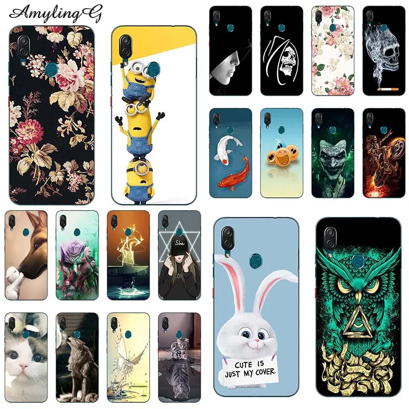 

Soft Cases For ZTE Blade V10 6.3" Case Cover Drawing Patterned For ZTE Blade V10 Vita 6.26" Case Phone Silicon Back Fundas Para
