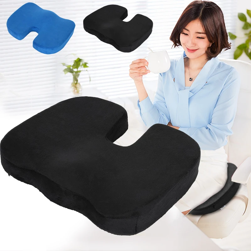 Memory Foam ортопедическое сиденье Pad Поддержка поясничного подушки боли офис