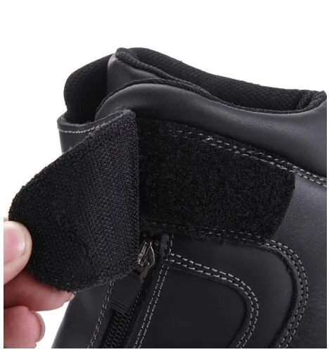 Real à Prova Engrenagem de Segurança Botas de Rua Arcx Couro Dwaterproof Água Escalada Caminhadas Botas Motocicleta Corrida Chopper Touring Equitação Sapatos 9 racing boots