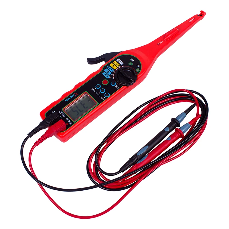 Многофункциональный диагностический инструмент Тестер цепи MS8211 мультиметр с лампой для ремонта автомобиля Автомобильный электрический мультиметр 0-380 В напряжение