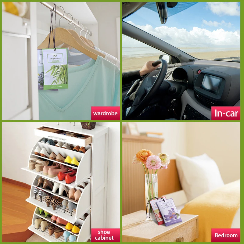 High-End Aromatherapy Different Natural Smell Incense Wardrobe Sachet Air Fresh Scent Bag Perfume Home Fragrance Sachets