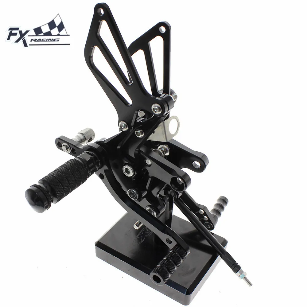 

CNC Aluminum Motorcycle Rearsets Rear Set Foot Pegs Pedal Footrest For Suzuki TL1000S TL1000R TL 1000 1997 - 2003 1998 1999 2000