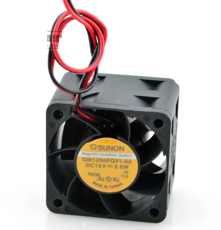 Ssea сервер вентилятор охлаждения для SUNON GM1204PQV1-8A 4 см 4028 1U2U 12 В 2.8 Вт 40x40x28 мм 2 провода