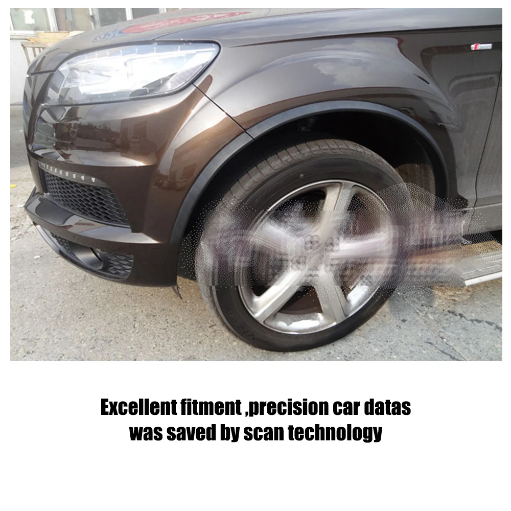 Для Audi Q7 SQ7 RSQ7 Sline 2006 2015 узкая полоса колесо скважина свод крышка для губ отделка