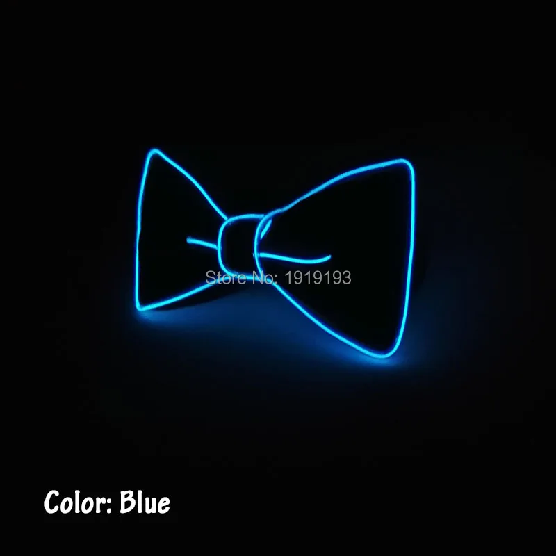 10 цветов на выбор модный дизайн мигающий El Wire свет LED неоновое праздничное