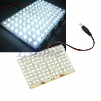 

1pcs New Headlight DC New 12V Super Bright White Light 96-LED Piranha LED Panel Board Lamp