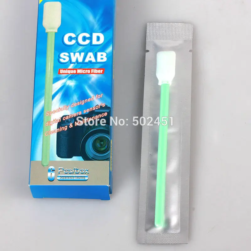 

6pcs Wet Sensor Cleaning Kit CMOS CCD Cleaner SWAB for Nikon Canon Camera DSLR