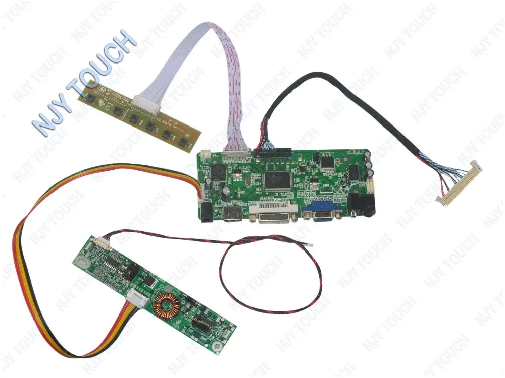 

HDMI DVI VGA Audio LCD Controller Board kit For M185XTN01.0 M185XTN01.2 1366x768 LED Panel