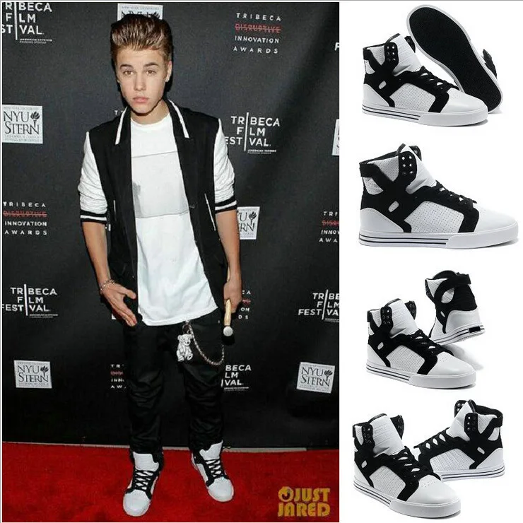 justin bieber high tops