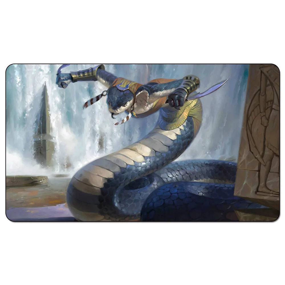 

Magic trading card game Playmat: Tah-Crop Skirmisher MtG art playmat for trading card game 60cm x 35cm (24" x 14") Size