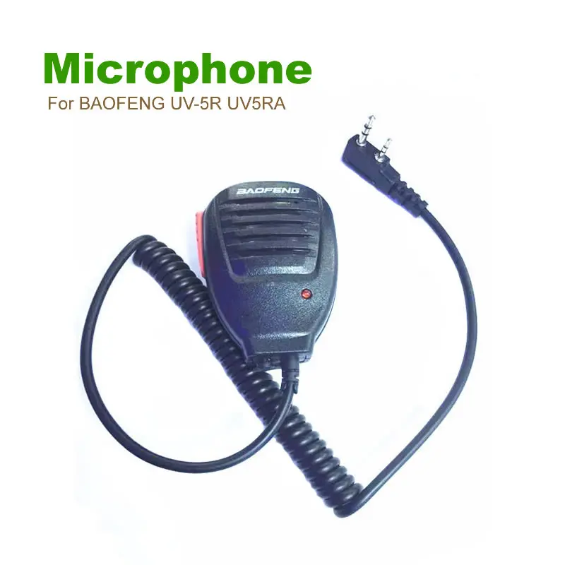 Новый Baofeng Спикер Микрофон Для BAOFENG УФ-5R УФ-3R + Портативной Рации UV5RA UV5RB UV5RC UV5RD UV5RE