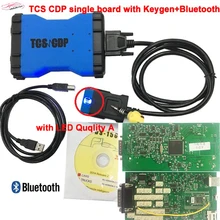 TCS CDP одной плате с кейгена + Bluetooth со светодиодной quqlity для автомобиля грузовик Лучшая цена Многоязычная 3in1 tcs-CDP Бесплатная доставка