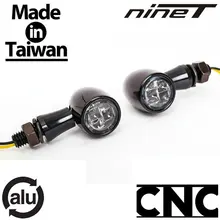 Черный алюминиевый водонепроницаемый Светодиодный светильник указателя поворота 12V2. 7 Вт для BMW R nineT RnineT R9T Roadster Classic Scrambler Pure