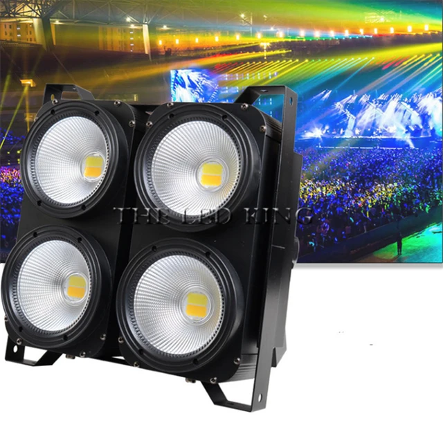 Led Cob Wash Light High Brightness 400W Blinder Led Light Cool/Warm White  Led Stage Lighting