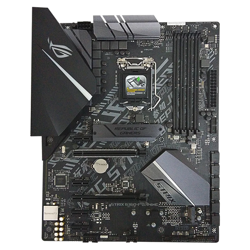 ASUS ROG STRIX B360-F GAMING Raptor Series (LGA1151/B360) игровая материнская плата новый оригинальный |