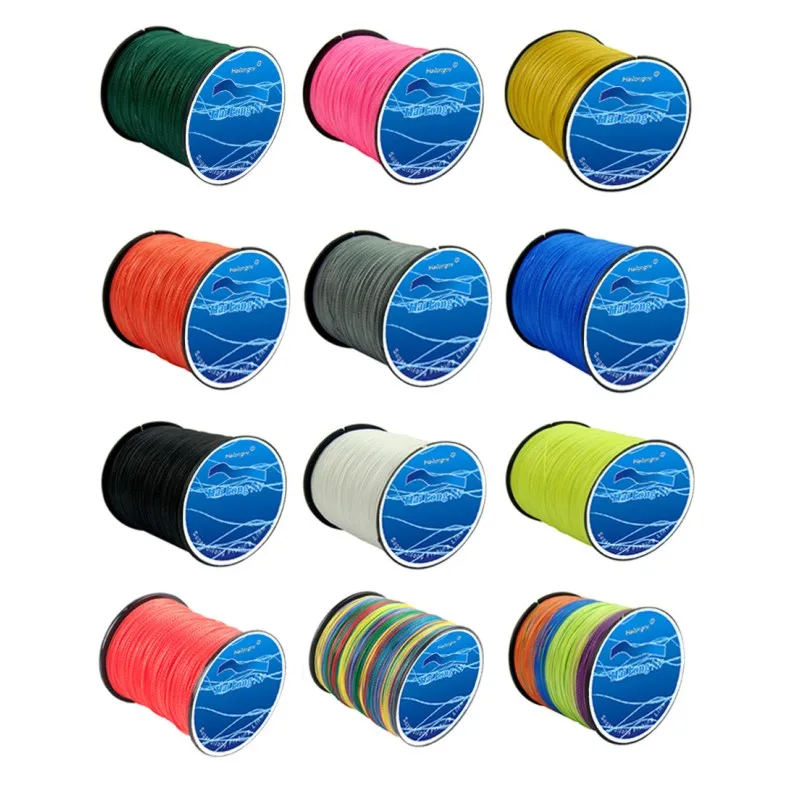 

Lida Fish Brand 8 colors 300 meters PE Line 0.1-0.5mm 3.6-36LB 4 Strands Braided Multifilament Fishing Line line braiding line