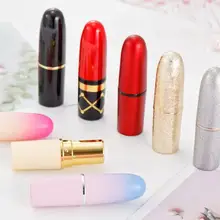 5 шт./лот пустые трубки для помады в форме пули контейнеры для бальзама для губ пластиковые бутылки трубки 12,1 мм