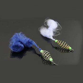 

Multi Size Fishing Net Trap Mesh Luminous Bead Copper Spring Shoal Netting Fishnet Tackle