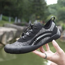 Лидер продаж; Мужская и женская летняя обувь для пляжного отдыха; быстросохнущие дышащие шлепанцы; нескользящая обувь; удобные мужские кроссовки