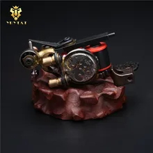 Железная, ручной работы 10 обмоточная катушка лайнер/Shader татуировки пулемет 25 мм высота Катушки питания LTM-H01