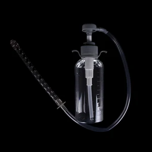 300 мл семейный Анальный Душ очиститель клизма Набор для очистки анальной вагинальной клизмы насос для клизмы - изображение