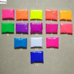 Флуоресцентный порошок, флуоресцентный пигмент, зеленый, розовый, желтый, белый, Orange, синий, розовый, и т. д. DIY мыло косметика