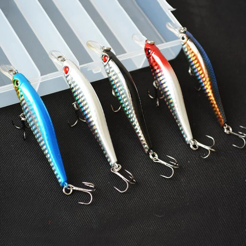 OUTKIT الليزر طعوم صيد سمك البلمة غرق الاصطناعي الطعم الثابت 3D عيون 9.8 cm 12g الصيد Wobblers Crankbait نابض بالحياة البلم OUTKIT الليزر طعوم صيد سمك البلمة غرق الاصطناعي الطعم الثابت 3D عيون 9.8 cm 12g الصيد Wobblers Crankbait نابض بالحياة البلم