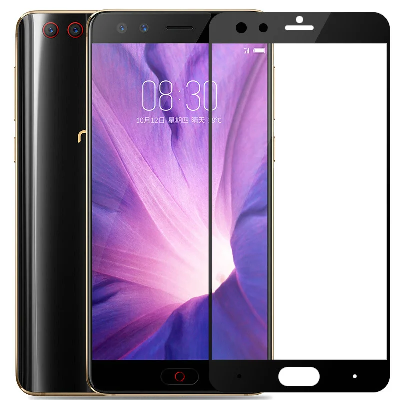 

9H Full Cover Tempered Glass Screen Protector for ZTE nubia Z17 miniS mini S Z17mini S NX589J NX569J NX563J glass Film