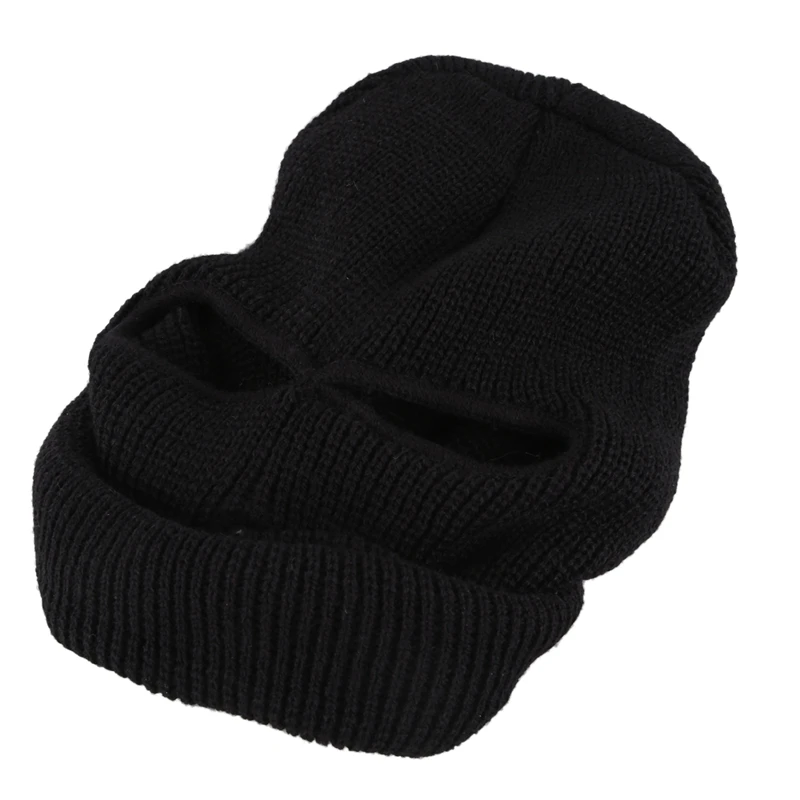 For Balaclava Black Mask Thinsulate Winter Sas Style Army Ski Knitted Neck Warmer