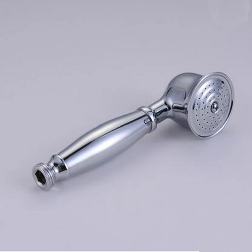 Chrome Finished Replacement Hand Shower Head Solid Brass Handheld