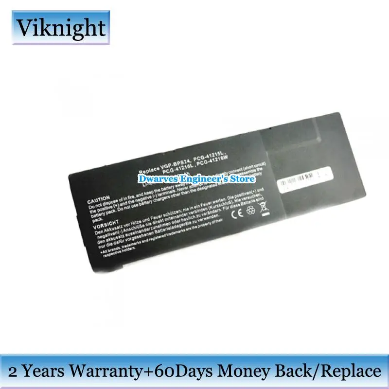 

New Laptop Replacement Battery VGP-BPL24 VGP-BPS24 For Sony VAIO VPC-SB28GA/B VPC-SB28GF VAIO SVS13137PAB VPC-SA38GA/X Laptop