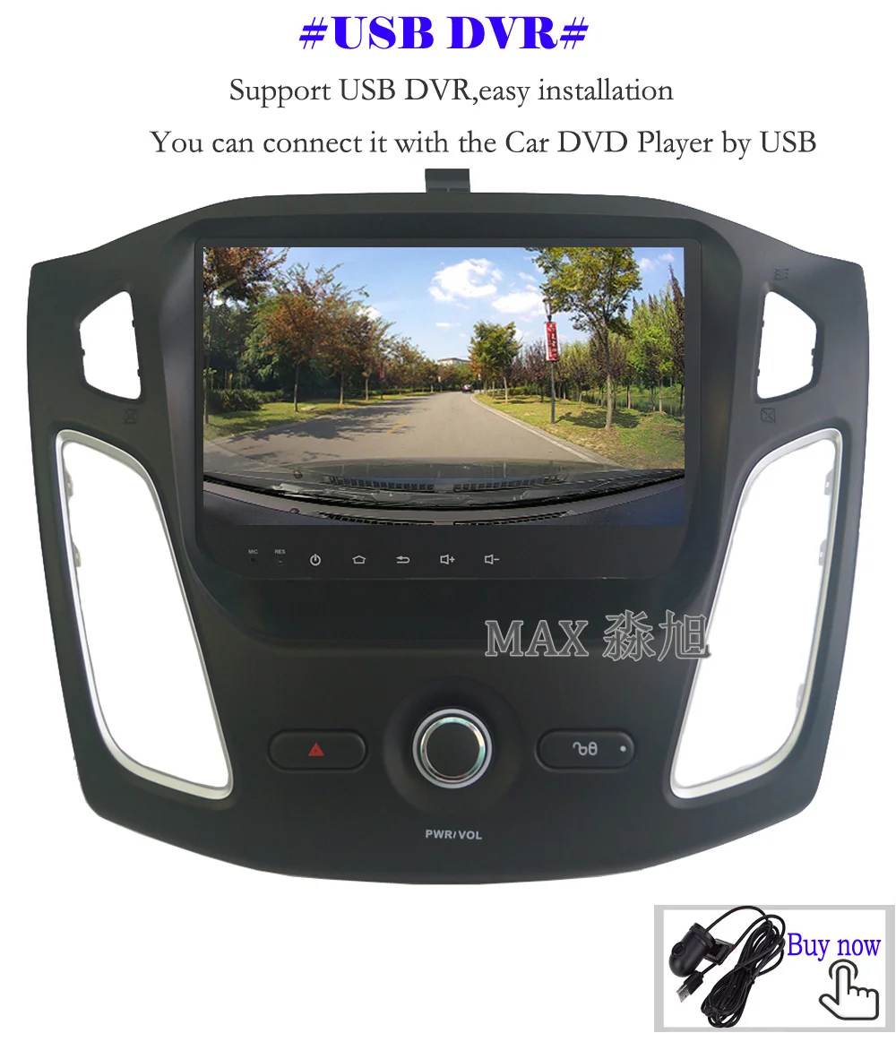 Best MAX GPS Navigation Android 8.1.0 2G 32G Car DVD Player for Ford Focus 3 2012 2013 2014 2015 Car Radio RDS 4G WiFi SWC GPS map 14