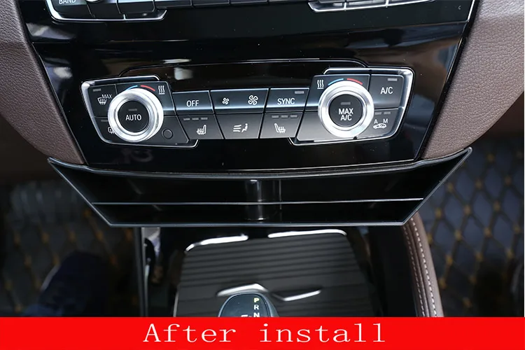 Car Center Console Storage Box Key Phone Tray Abs Black For Bmw X1 X2 F47 F48 F39 2016 2021 Interior Modification Accessories Stowing Tidying Aliexpress