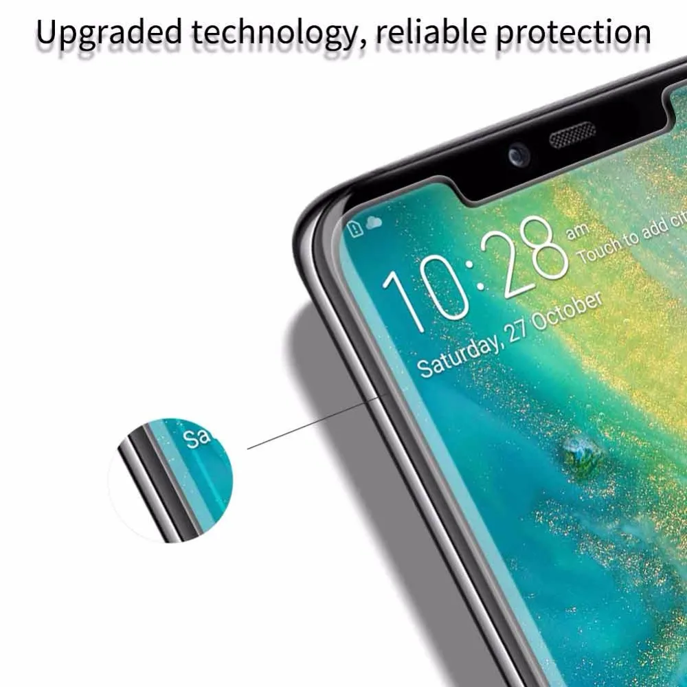 Nillkin para Huawei Cobertura de Tela de Vidro Protetor de Tela para Huawei ds + Max Companheiro Completa Temperado 20pro Vidro 20 Pro 3d 5 de Vidro Temperado Protetor de Tela para