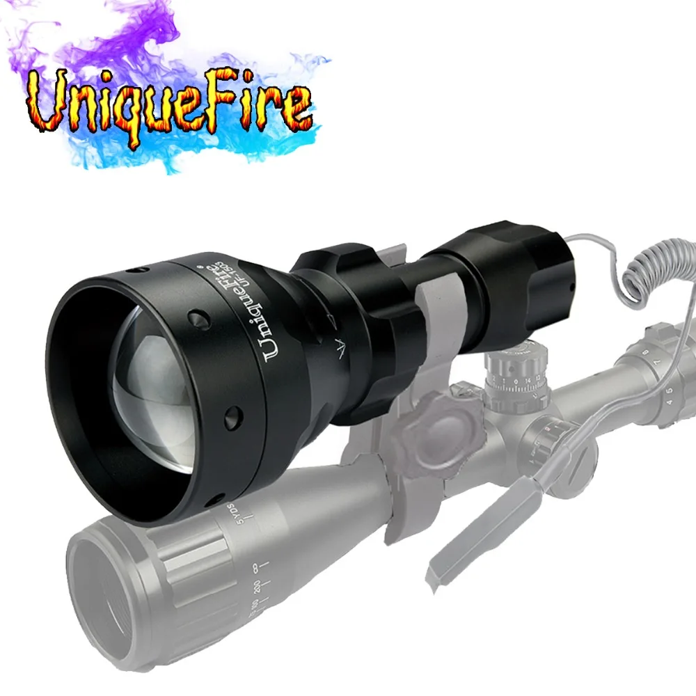 UniqueFire XML светодиодный фонарь с регулируемым лучом белого света