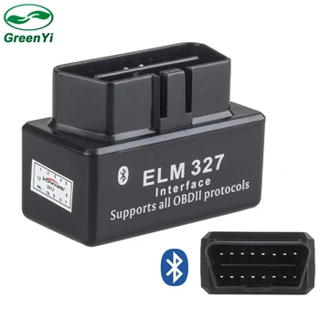 

GreenYi Stable V1.5 ELM327 Auto Scan Tool Bluetooth OBD OBD2 Diagnostic Tool For Android 5.1 or Android 6.0 Car PC DVD Player