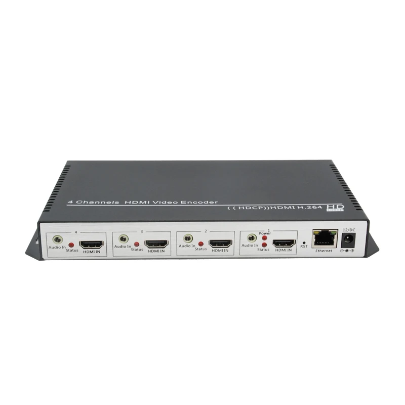 4 канальный кодировщик IP видеопотока H.264 4K HDMI|Теле- и радиовещательное
