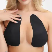 Одноразовые невидимые накладки на соски для женщин с эффектом мгновенной подтяжки груди, клейкая лента, водоотталкивающие наклейки без бретелек