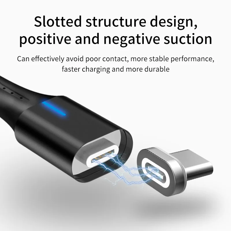 Магнитный кабель Supercharge USB Type C 5A для Huawei P20 Lite P30 Pro быстрой зарядки Samsung Xiaomi|Кабели
