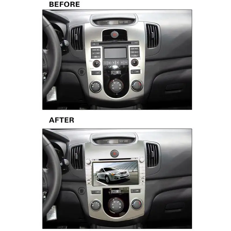 Cheap 8" Car DVD player with GPS(opt),audio Radio stereo,USB/SD,AUX,car multimedia for KIA CERATO Forte 2008 2009 2010 2011 2012 (AT) 17