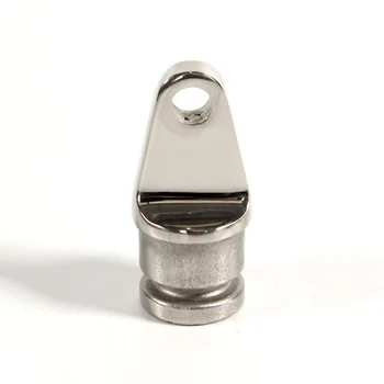

Bimini Top Fitting Triangular Inside Eye End Fits 22mm 0.87 Inch Pipe Rounded 316 SS For Marine Boat Yacht Hardware
