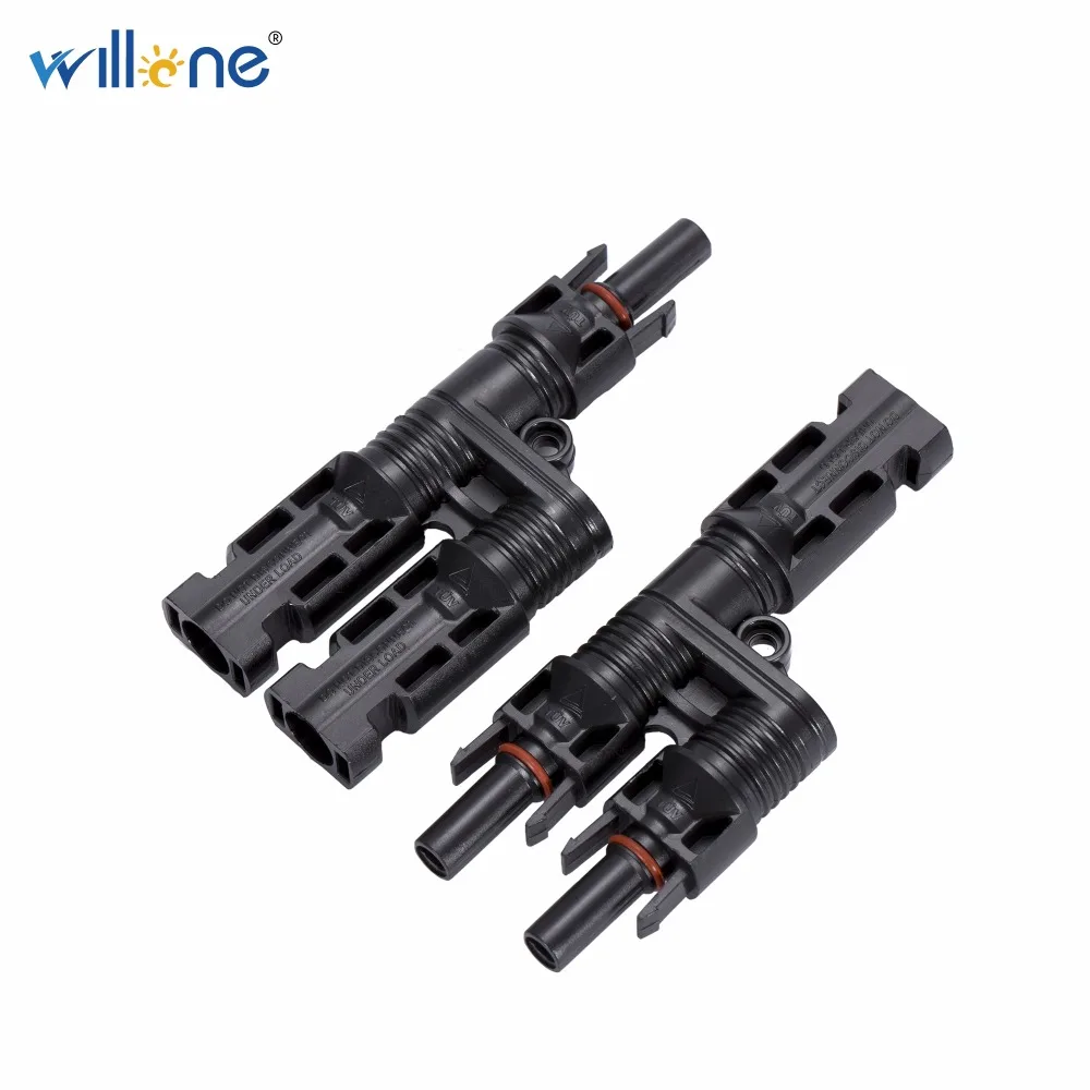 

Willone 10 pair Free shipping MC4 T branch connector ,mc4 solar connector