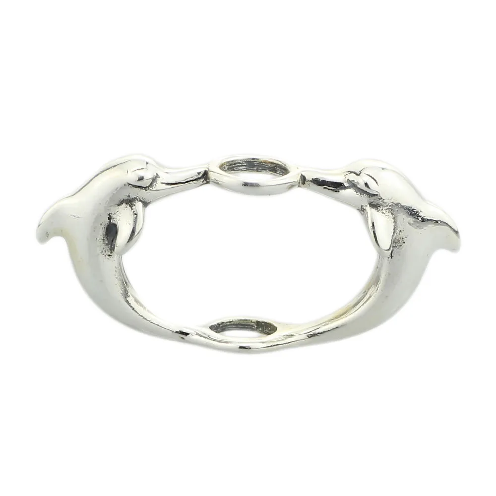 

Dolphins Bead Authentic 925 Sterling Silver Charms Jewelry Fit European Style Diy Original Troll Bracelet & Necklace